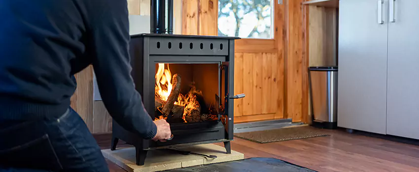 Open Hearth Wood Fireplace Installation in Tallmadge, OH