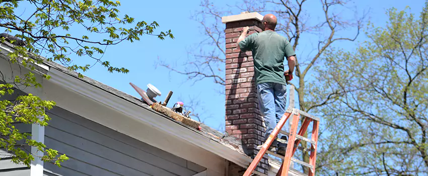 Vinyl and PVC Chimney Flashing Installation in Tallmadge, OH