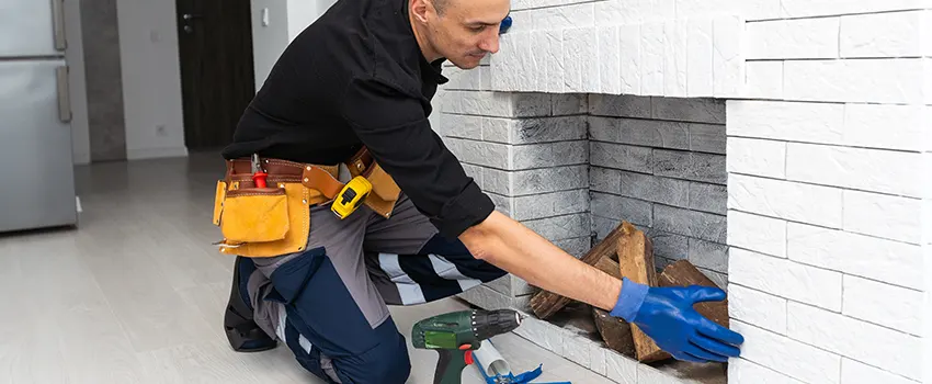 Fireplace Damaged Damper Frame Repair Services in Tallmadge, Ohio